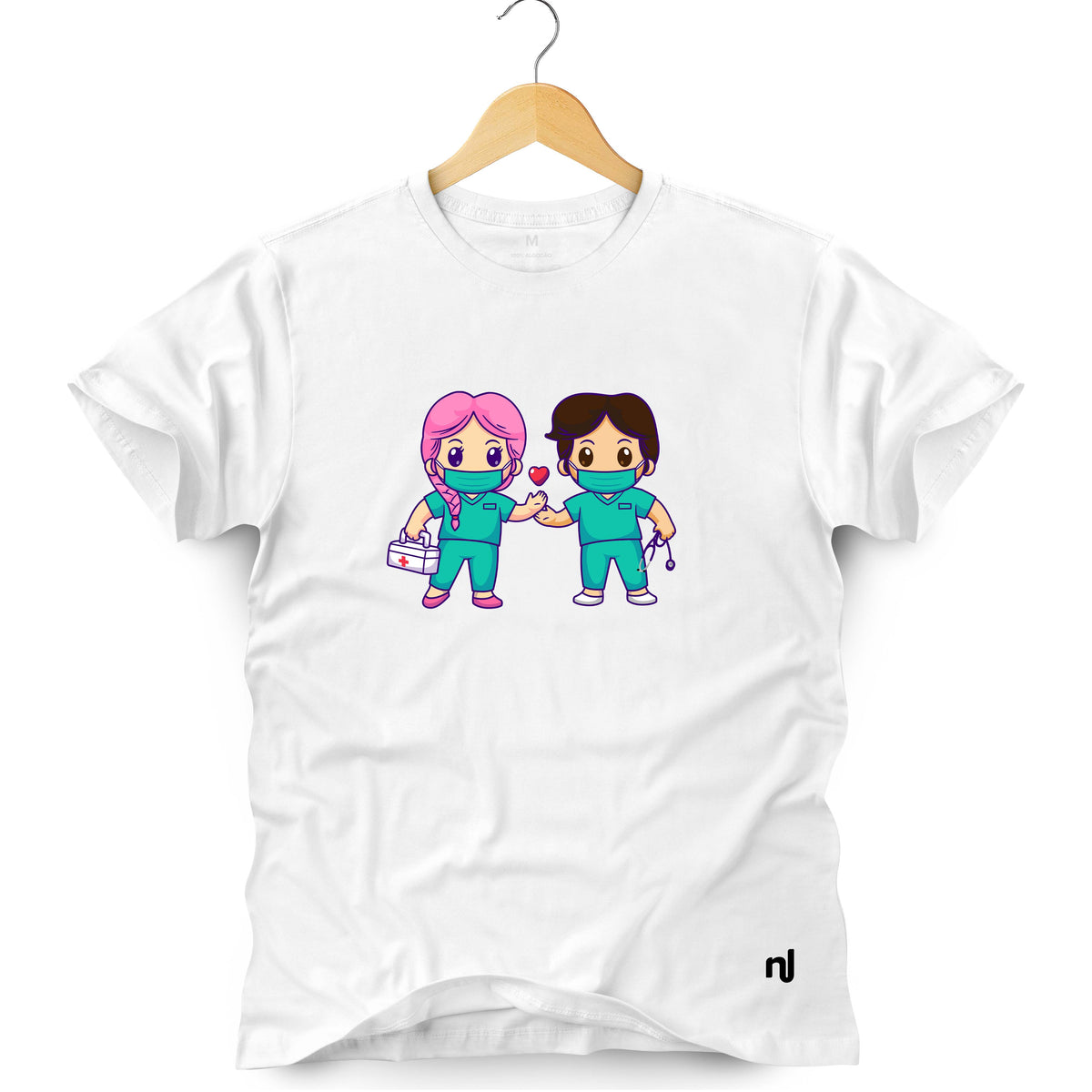 Camiseta Masculina Enfermeiros