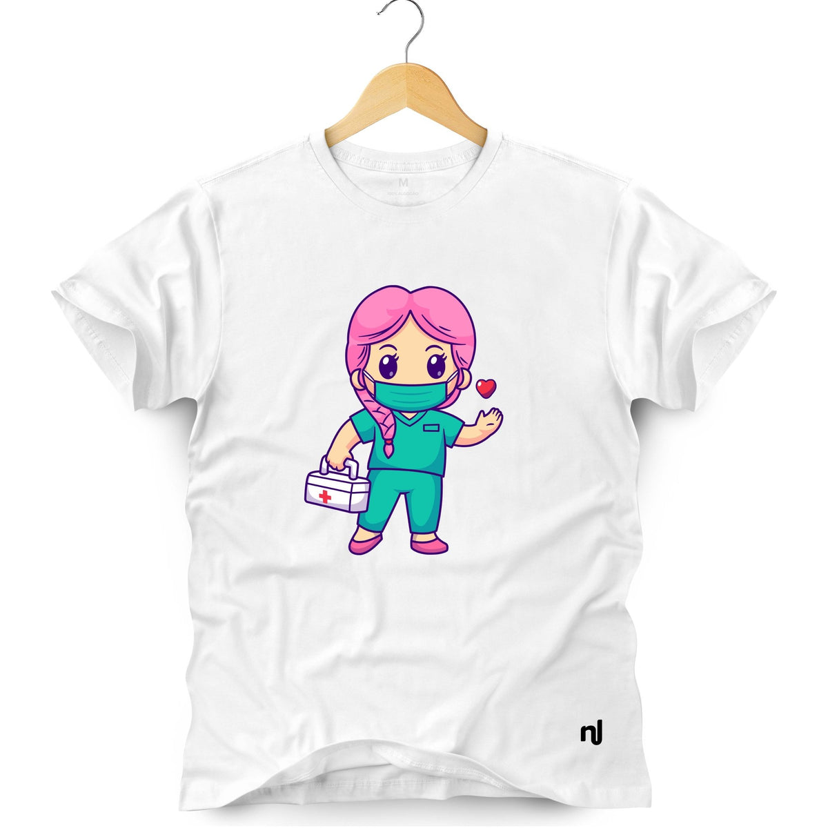 Camiseta Masculina Enfermeira