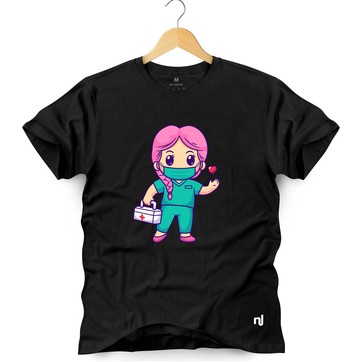 Camiseta Masculina Enfermeira