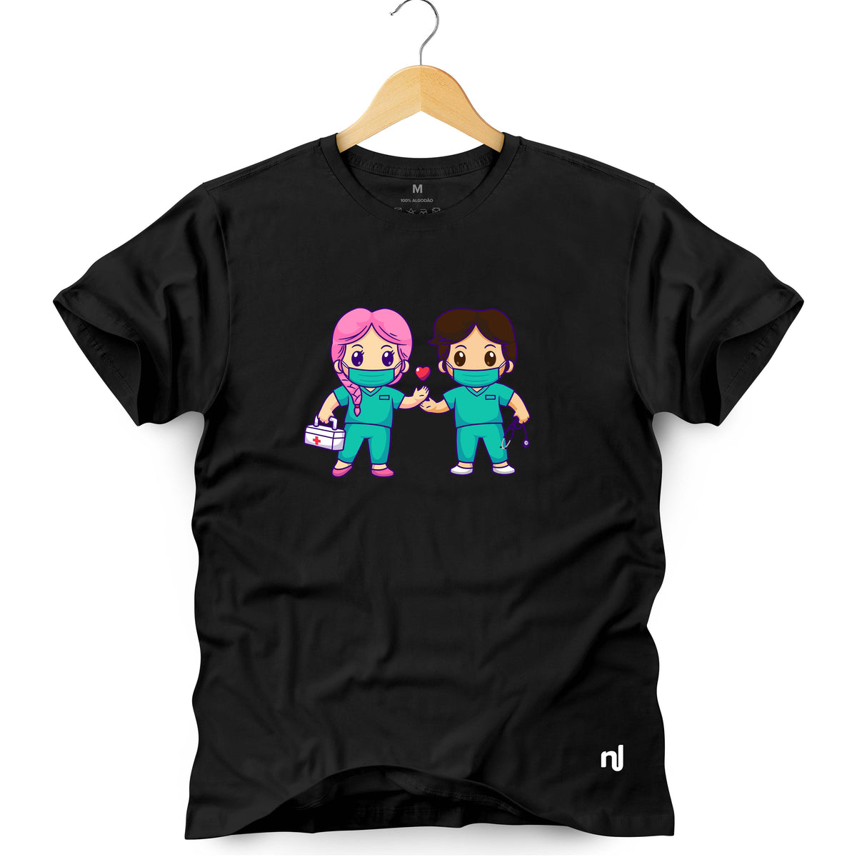 Camiseta Masculina Enfermeiros