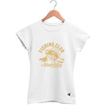 Camiseta Feminina Baby Look Fishing Club