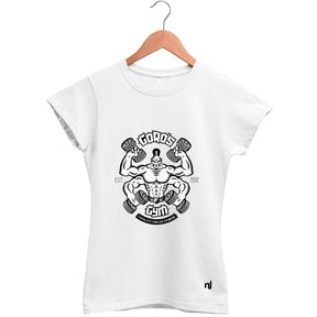 Camiseta Feminina Babylook Goros Gym
