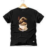 Camiseta Masculina Kanagawa Café