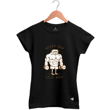 Camiseta Feminina Babylook Leg Day