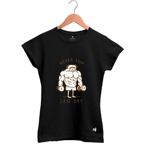 Camiseta Feminina Babylook Leg Day