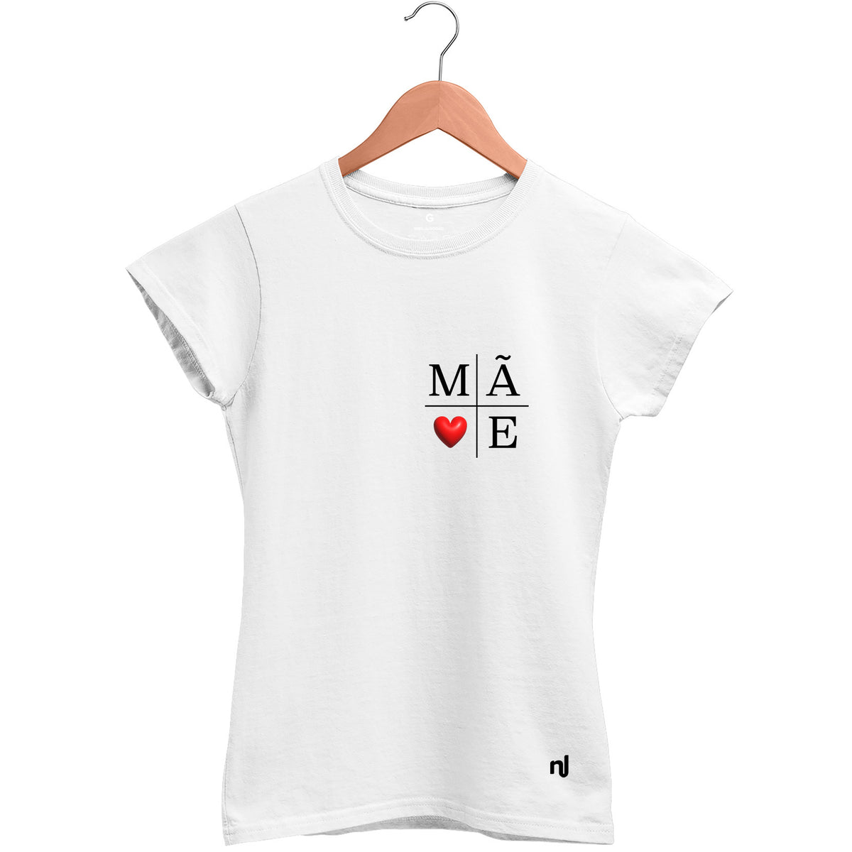Camiseta Feminina Babylook Mãe do Meu Coração