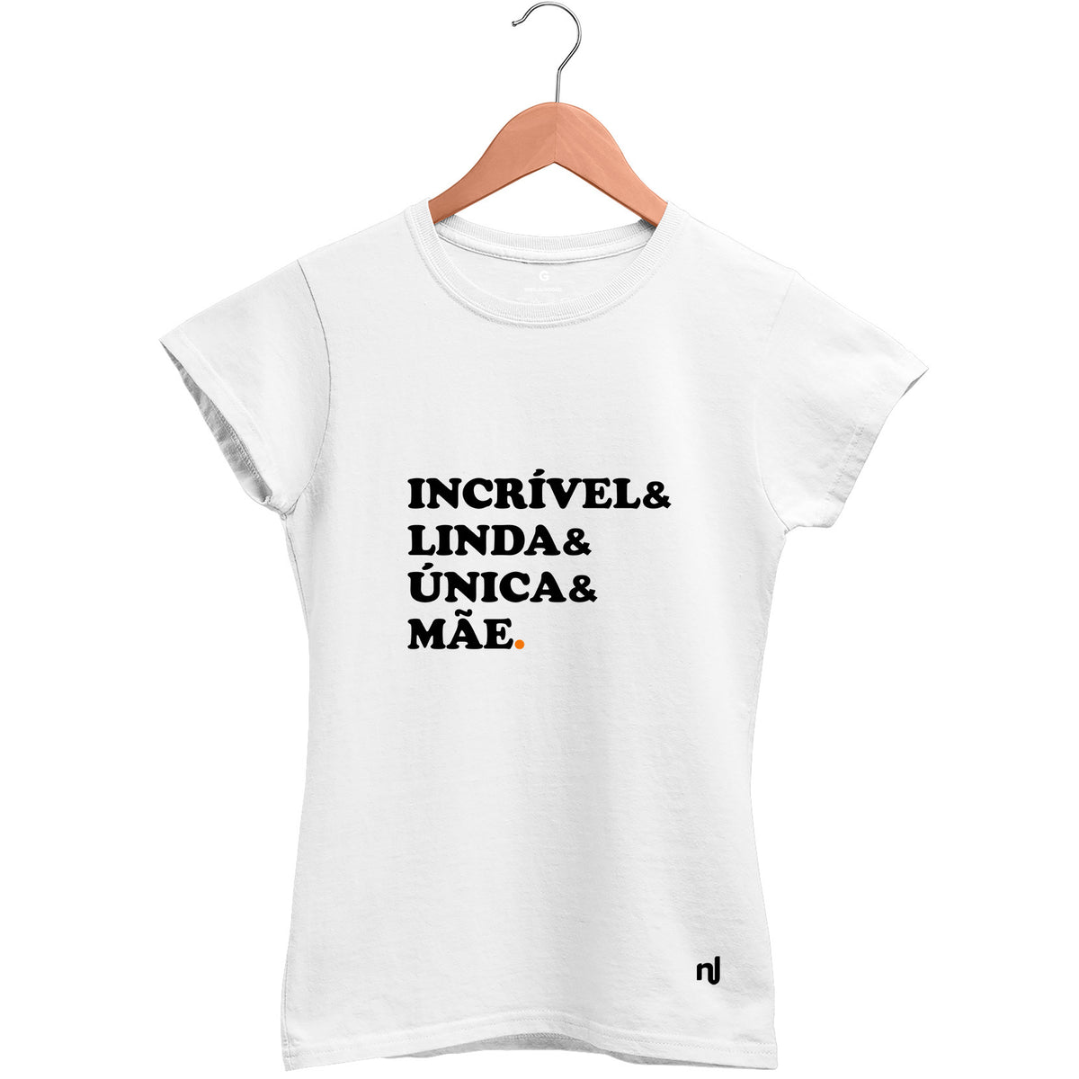 Camiseta Feminina Babylook Mãe Incrível