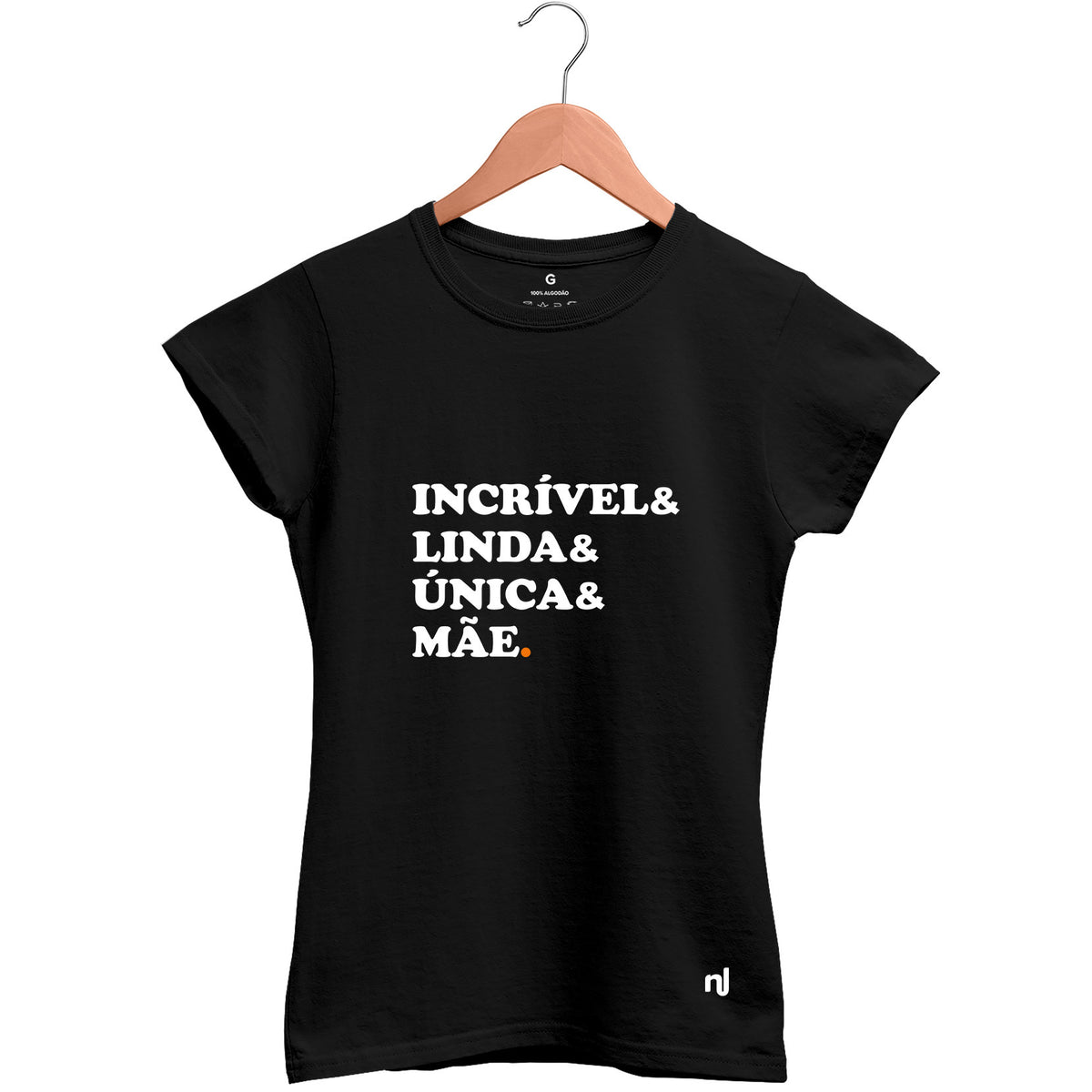 Camiseta Feminina Babylook Mãe Incrível