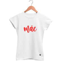 Camiseta Feminina Babylook Mãe Lettering