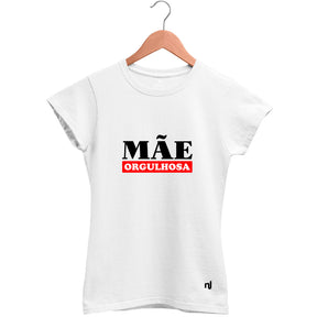 Camiseta Feminina Babylook Mãe Orgulhosa