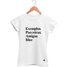 Camiseta Feminina Babylook Mãe Parceira