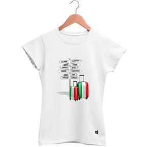 Camiseta Feminina Baby Look Malas