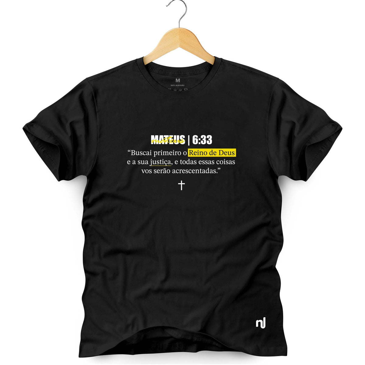 Camiseta Masculina Mateus 6:33