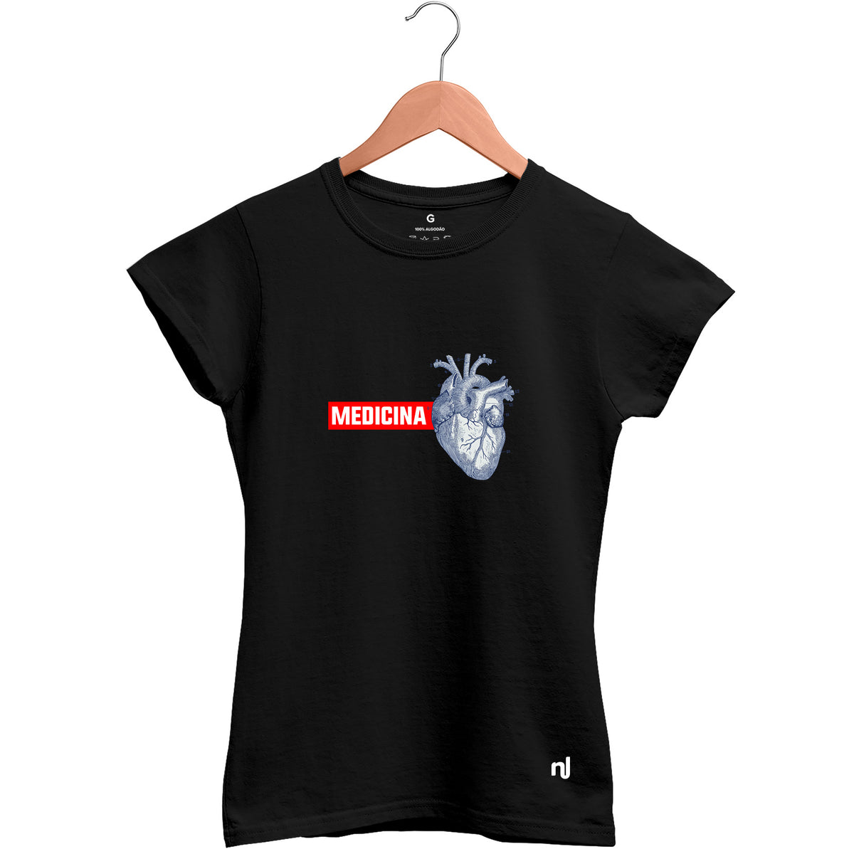 Camiseta Feminina Babylook Medicina