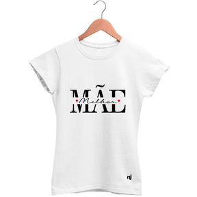 Camiseta Feminina Babylook Melhor Mãe