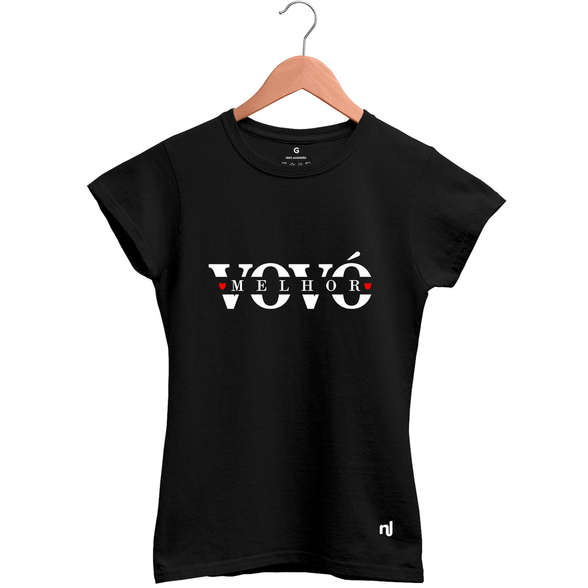 Camiseta Feminina Babylook Melhor Vovó