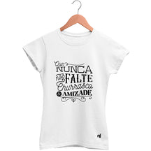 Camiseta Feminina Baby Look Churrasco & Amizade