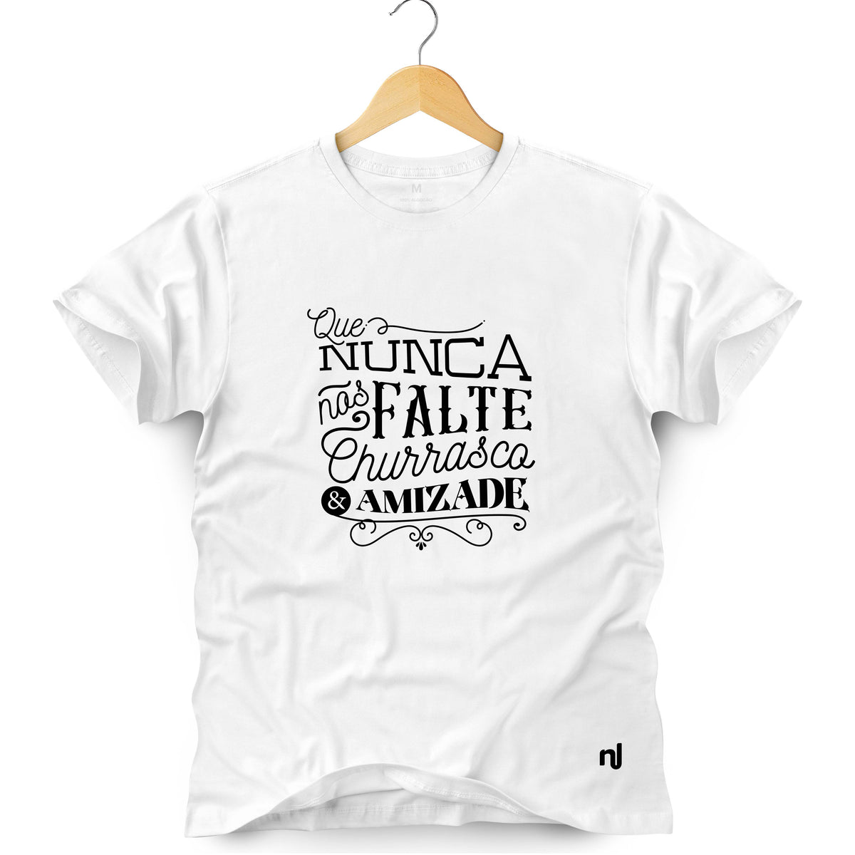 Camiseta Masculina Churrasco & Amizade