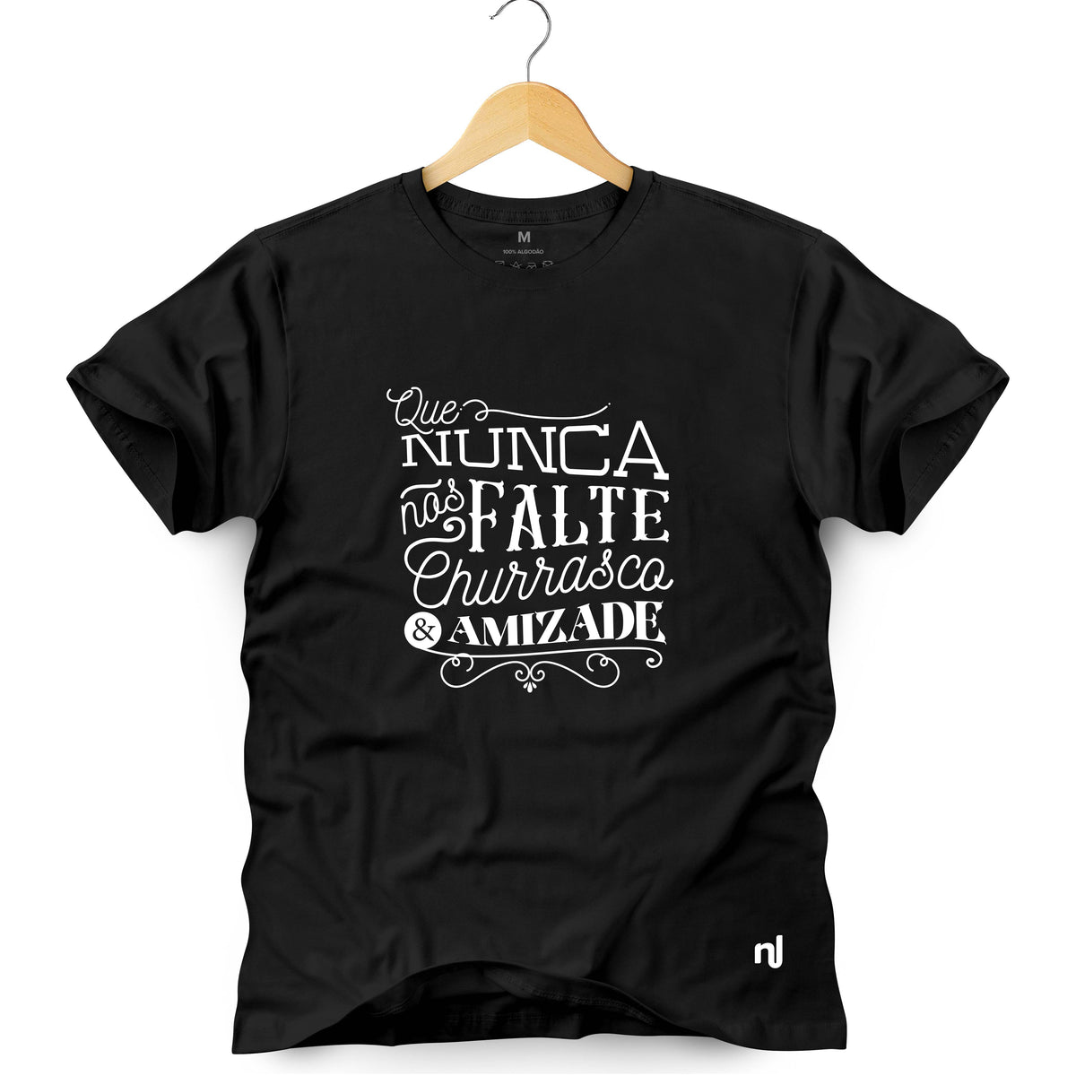 Camiseta Masculina Churrasco & Amizade