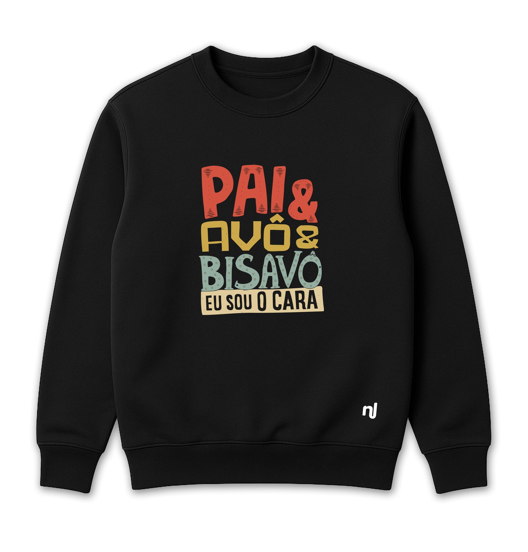 Moletom Unissex Pai& Avô& Bisavô