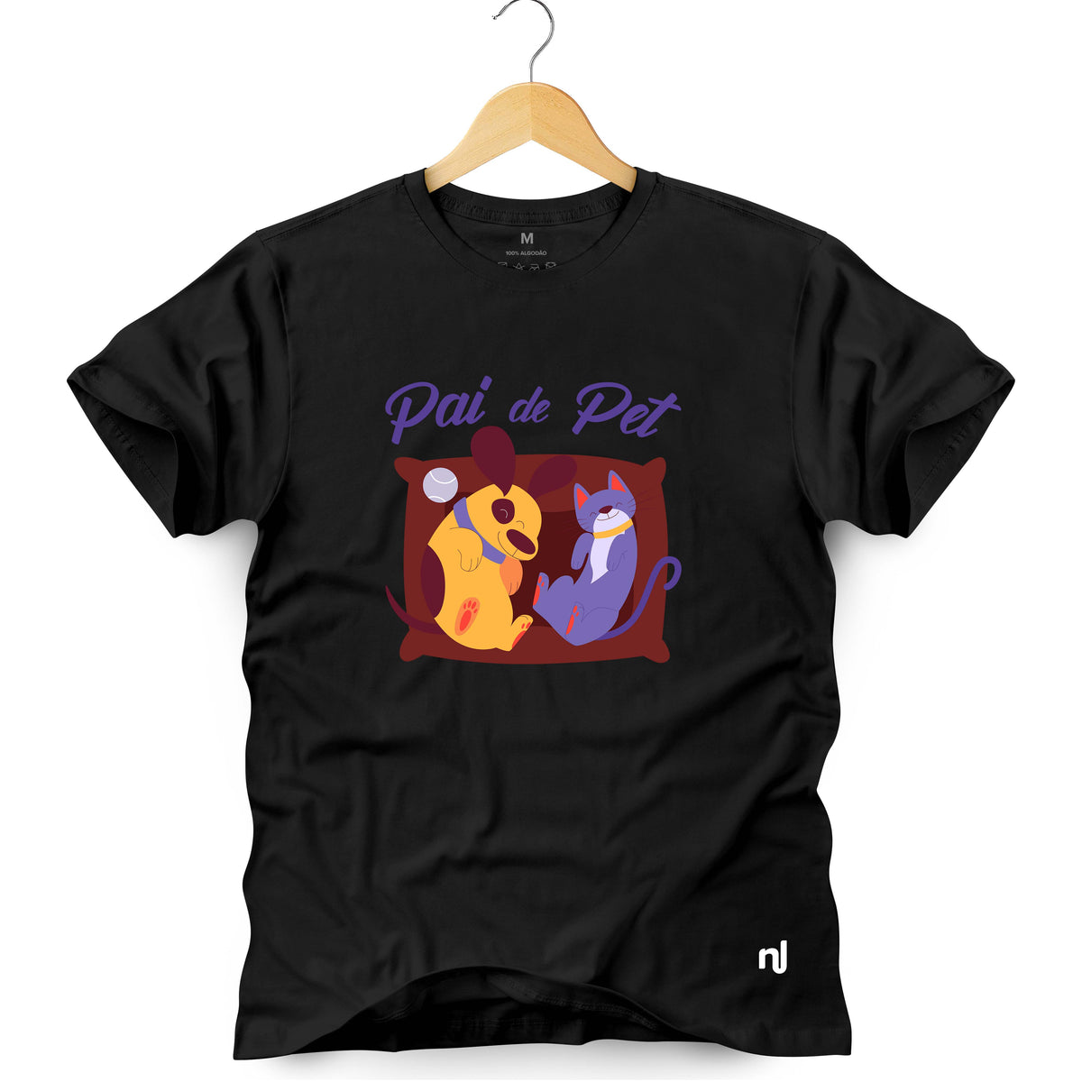 Camiseta Masculina Pai de Pet