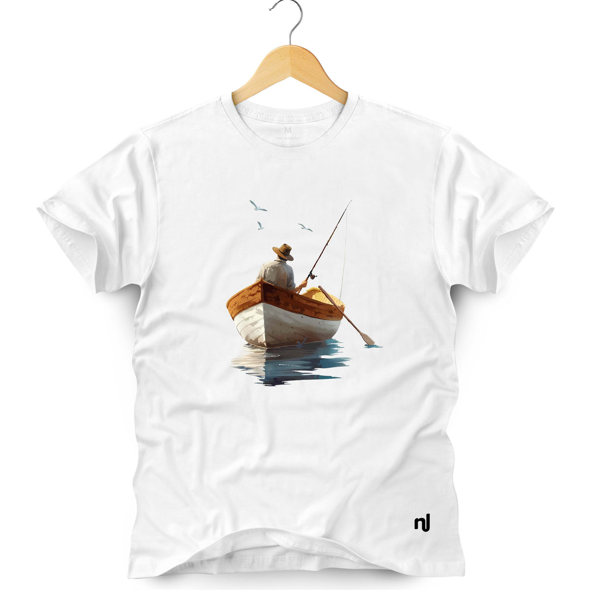 Camiseta Masculina Pescador