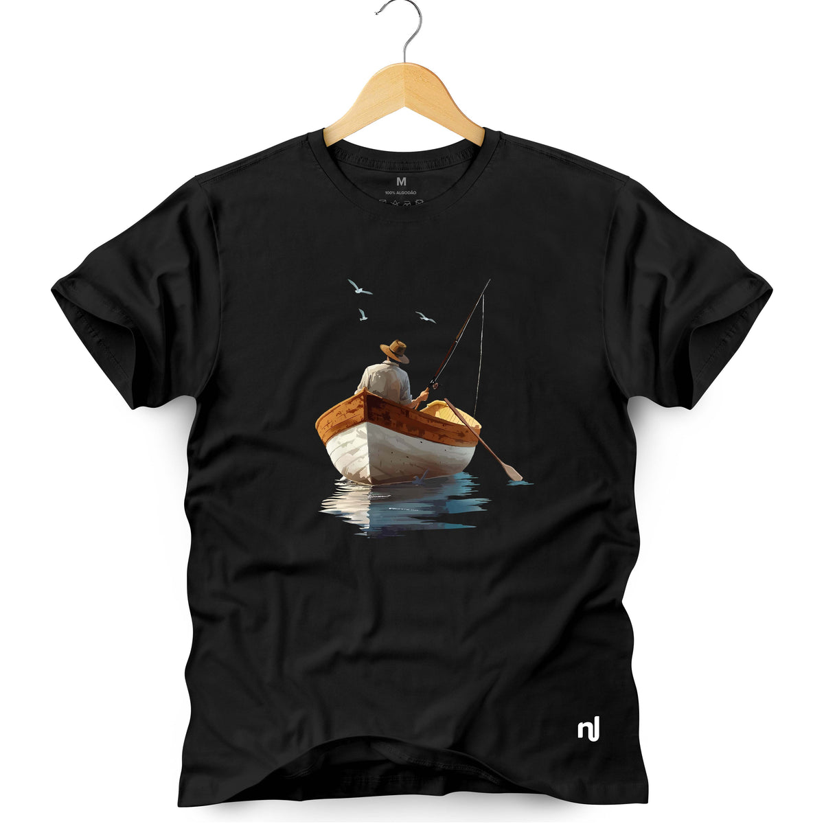 Camiseta Masculina Pescador