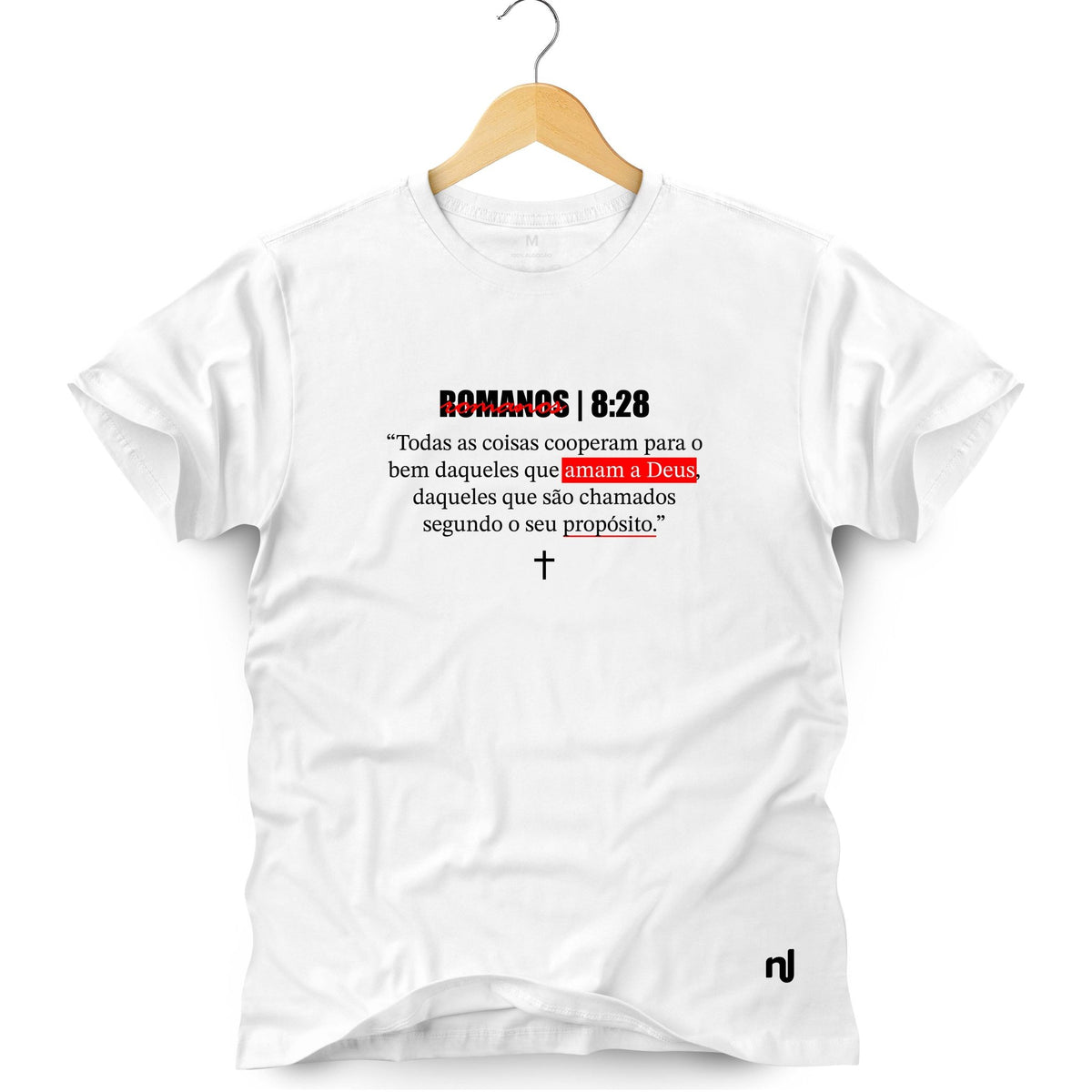 Camiseta Masculina Romanos 8:28