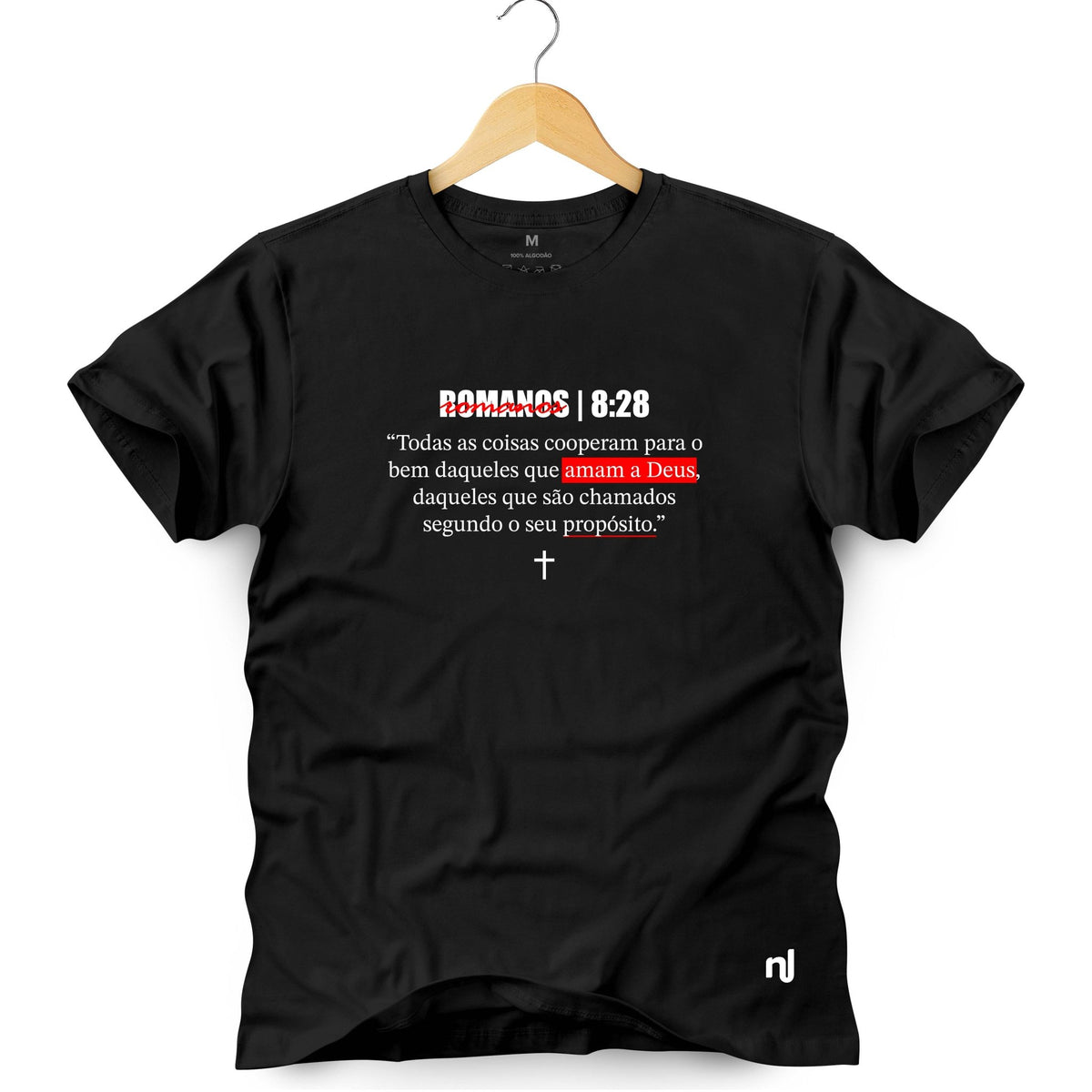 Camiseta Masculina Romanos 8:28