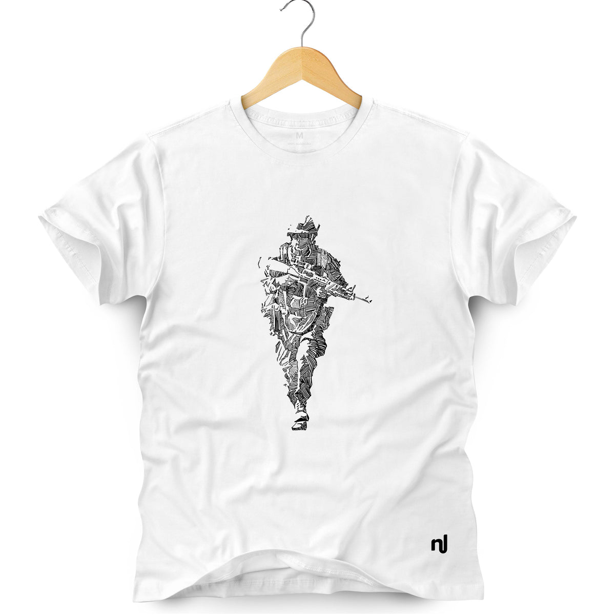Camiseta Masculina Soldier