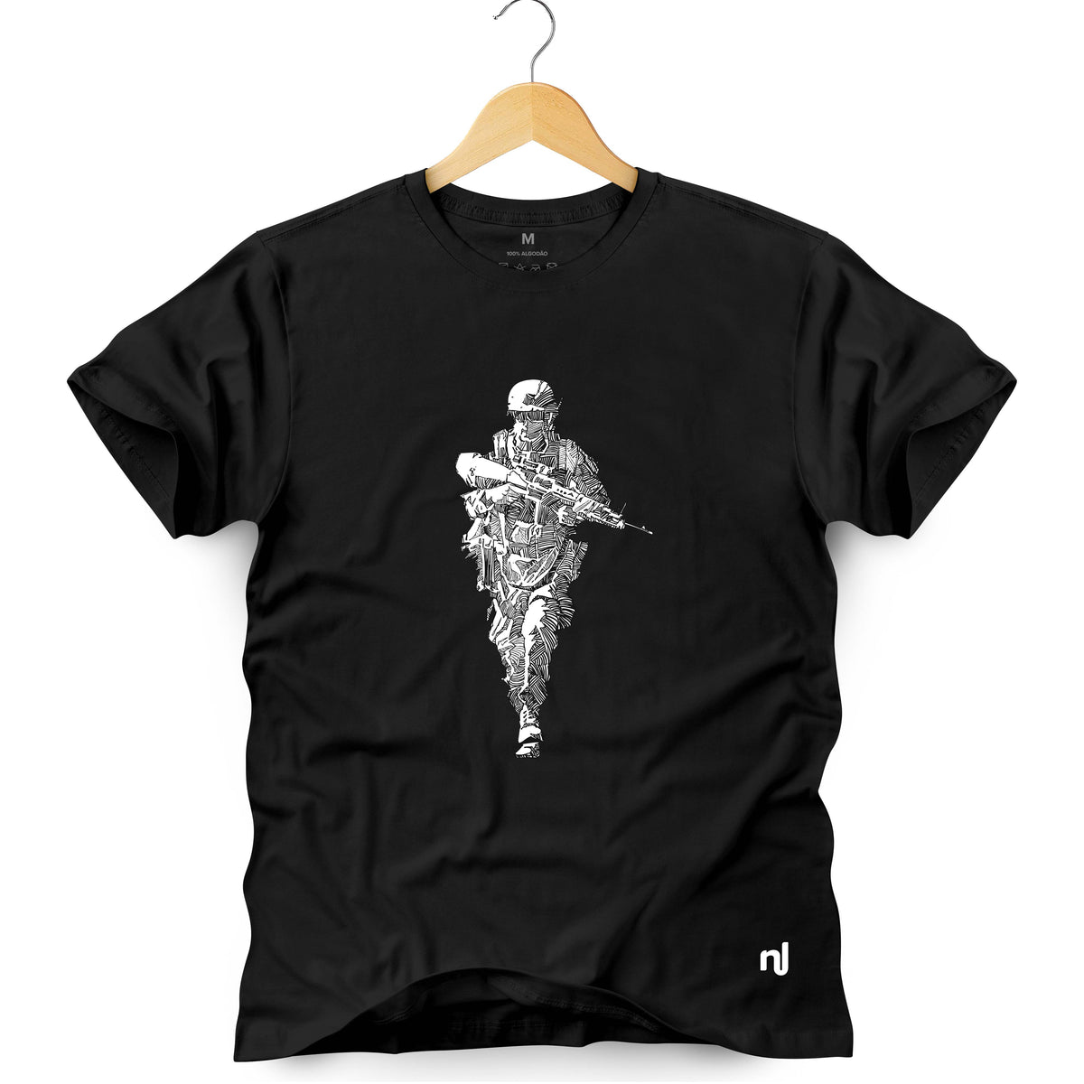 Camiseta Masculina Soldier
