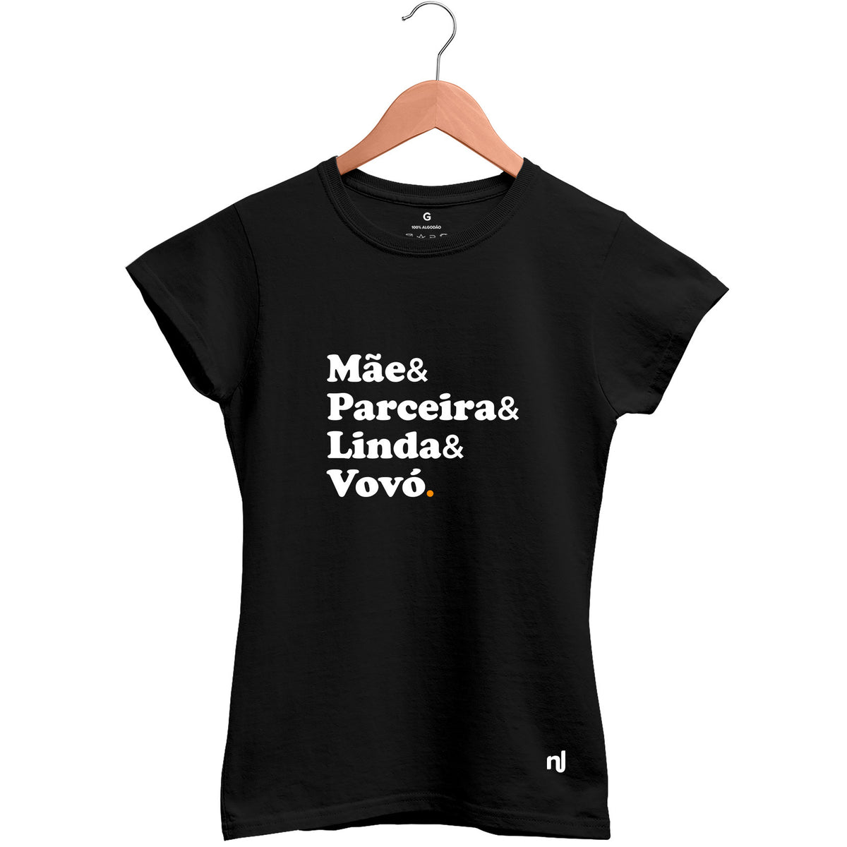 Camiseta Feminina Babylook Vovó Parceira