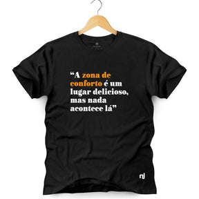 Camiseta Masculina Zona de Conforto